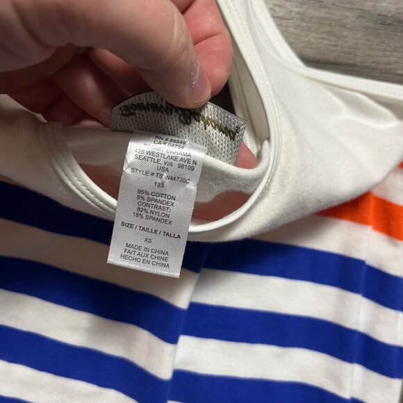Tommy Bahama Sleeveless Tank Mini Dress Stripe Multi Women’s Size XS - Picture 7 of 7